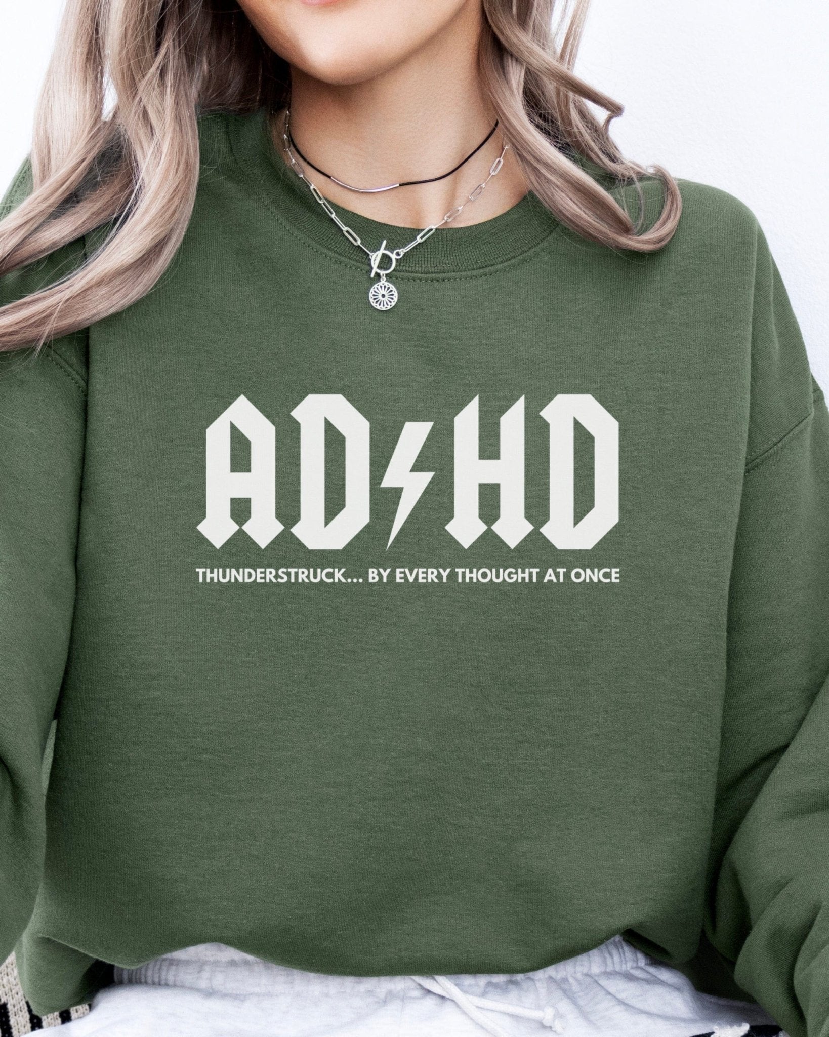 Autism Sweatshirt - AD/HD Thunderstruck Sweatshirt - Daily Bloom