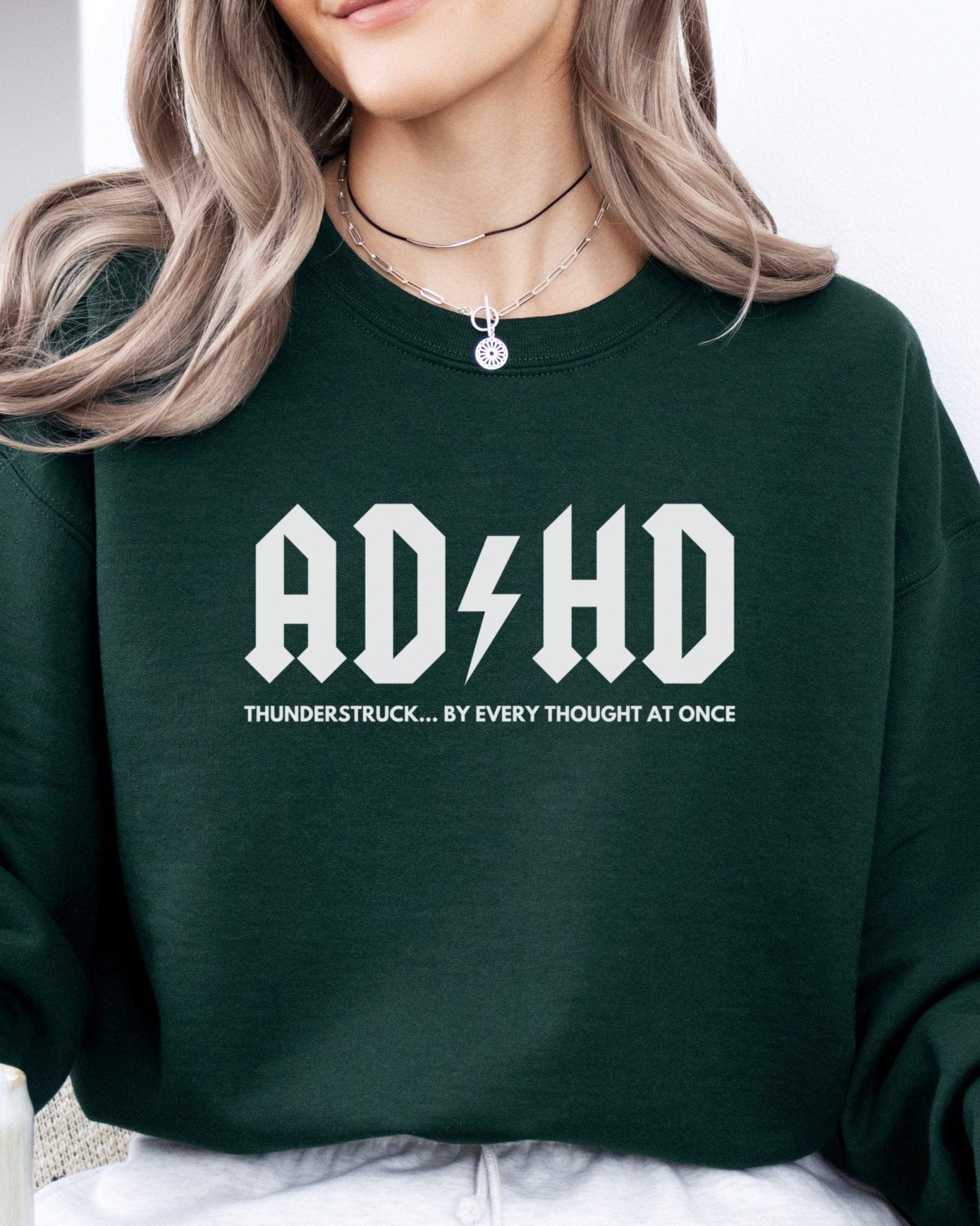 Autism Sweatshirt - AD/HD Thunderstruck Sweatshirt - Daily Bloom