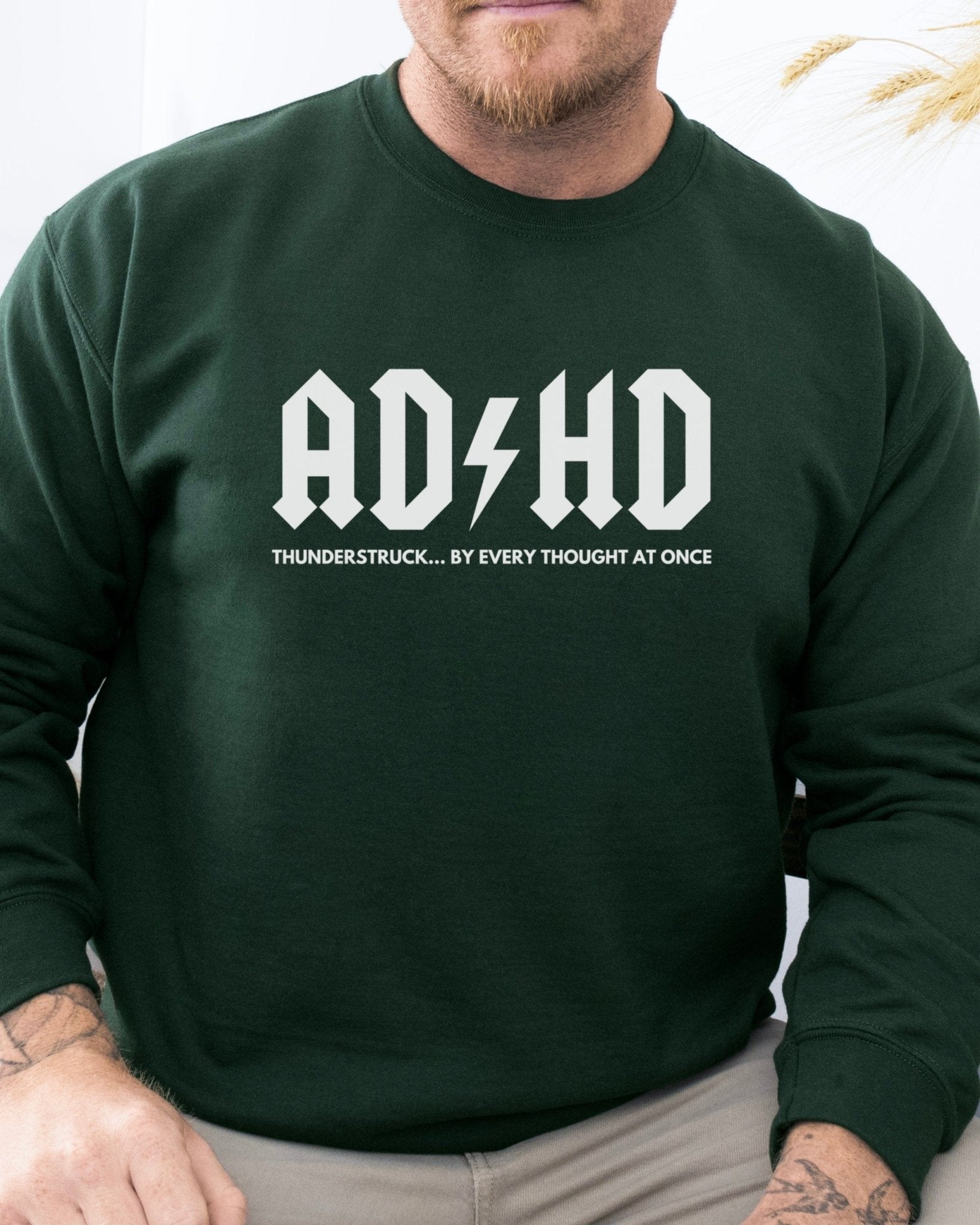 Autism Sweatshirt - AD/HD Thunderstruck Sweatshirt - Daily Bloom