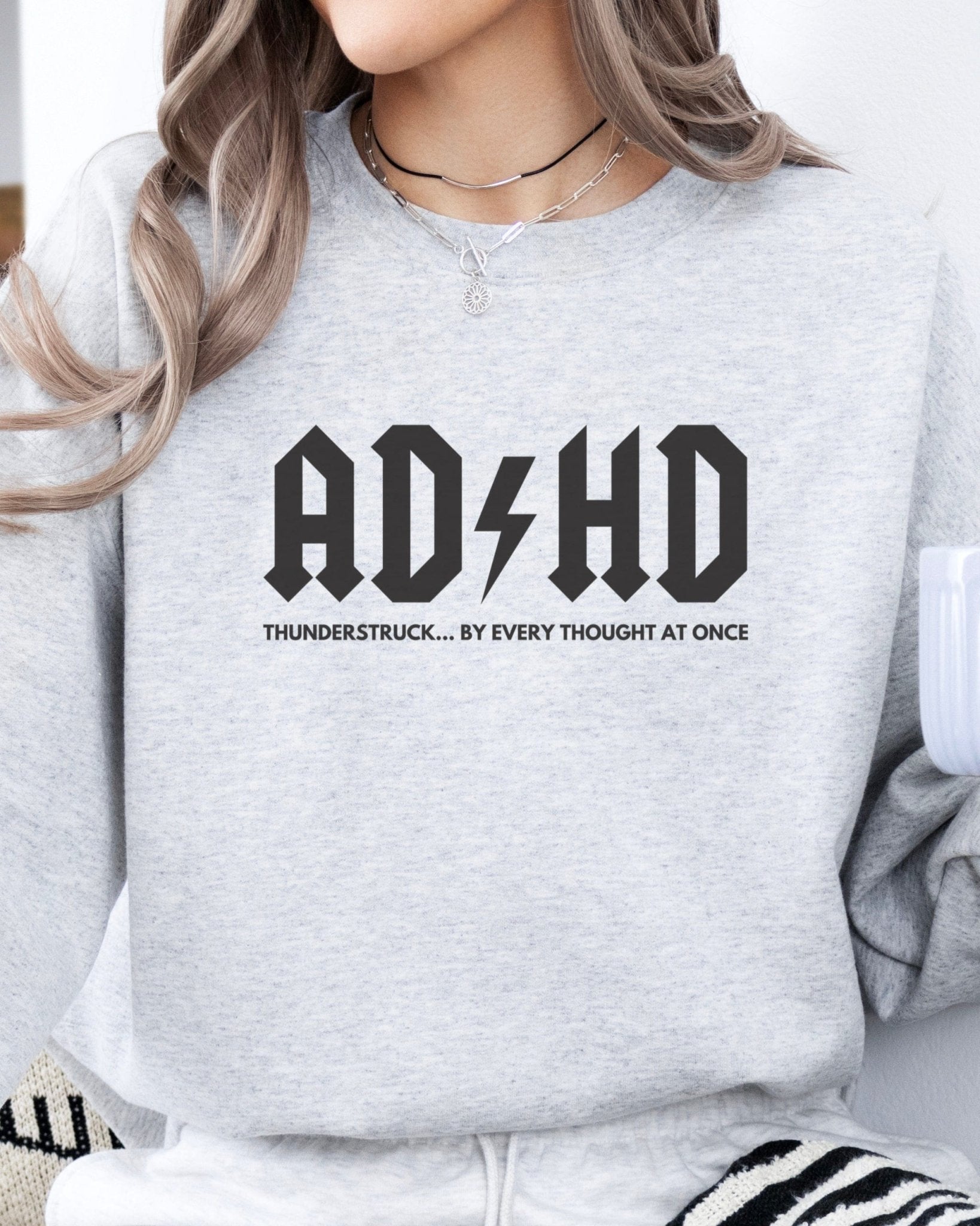 Autism Sweatshirt - AD/HD Thunderstruck Sweatshirt - Daily Bloom