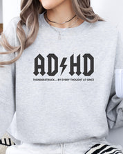 Autism Sweatshirt By Daily Bloom AD/HD Thunderstruck Sweatshirt