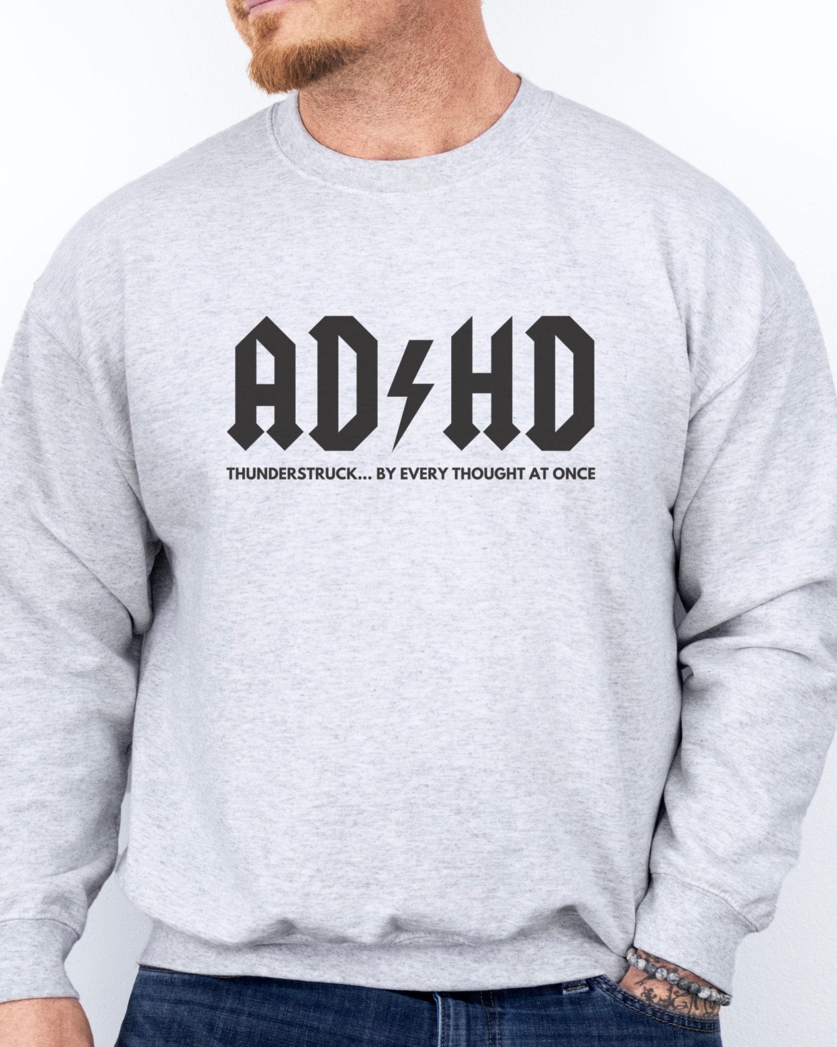 Autism Sweatshirt - AD/HD Thunderstruck Sweatshirt - Daily Bloom