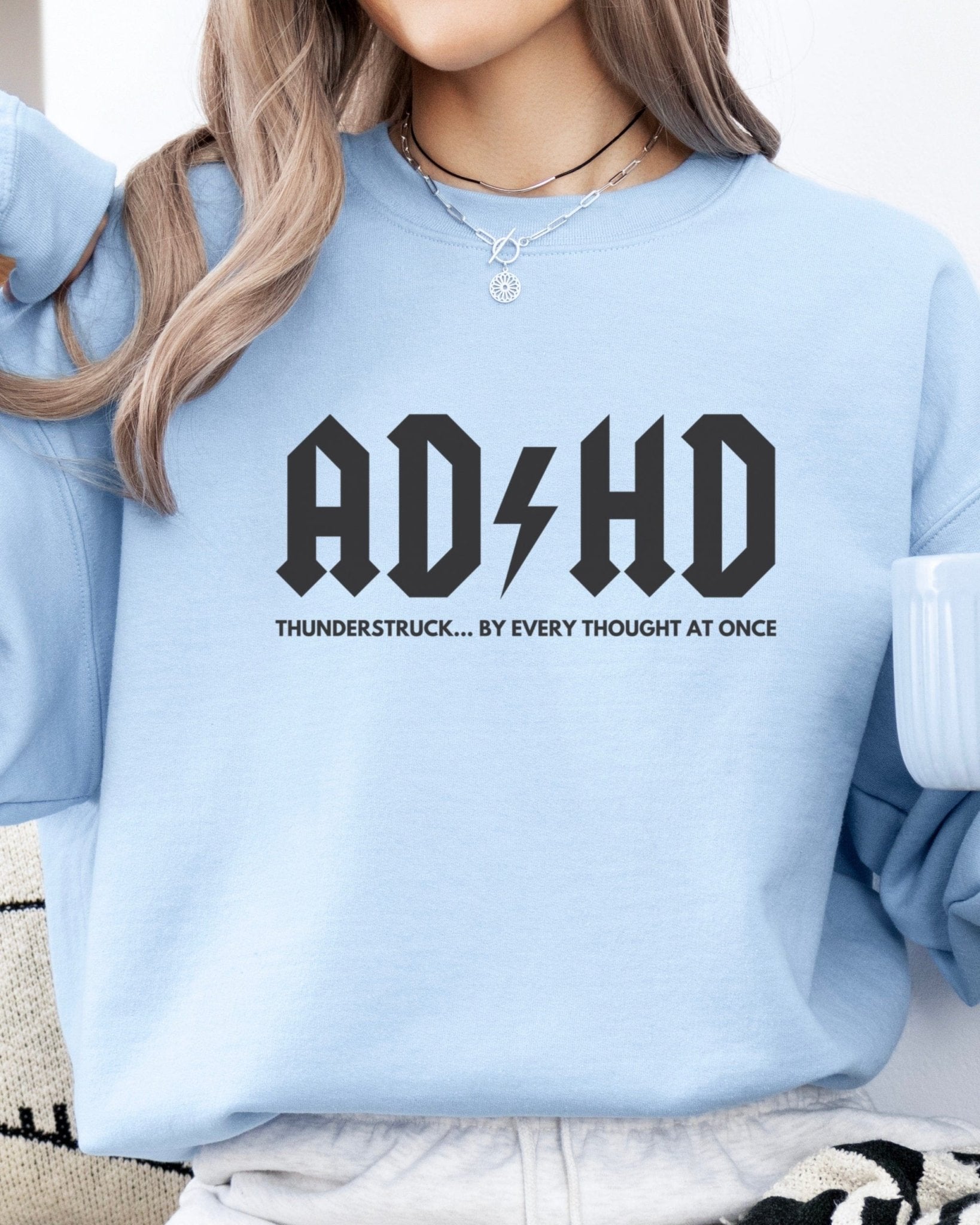 Autism Sweatshirt - AD/HD Thunderstruck Sweatshirt - Daily Bloom
