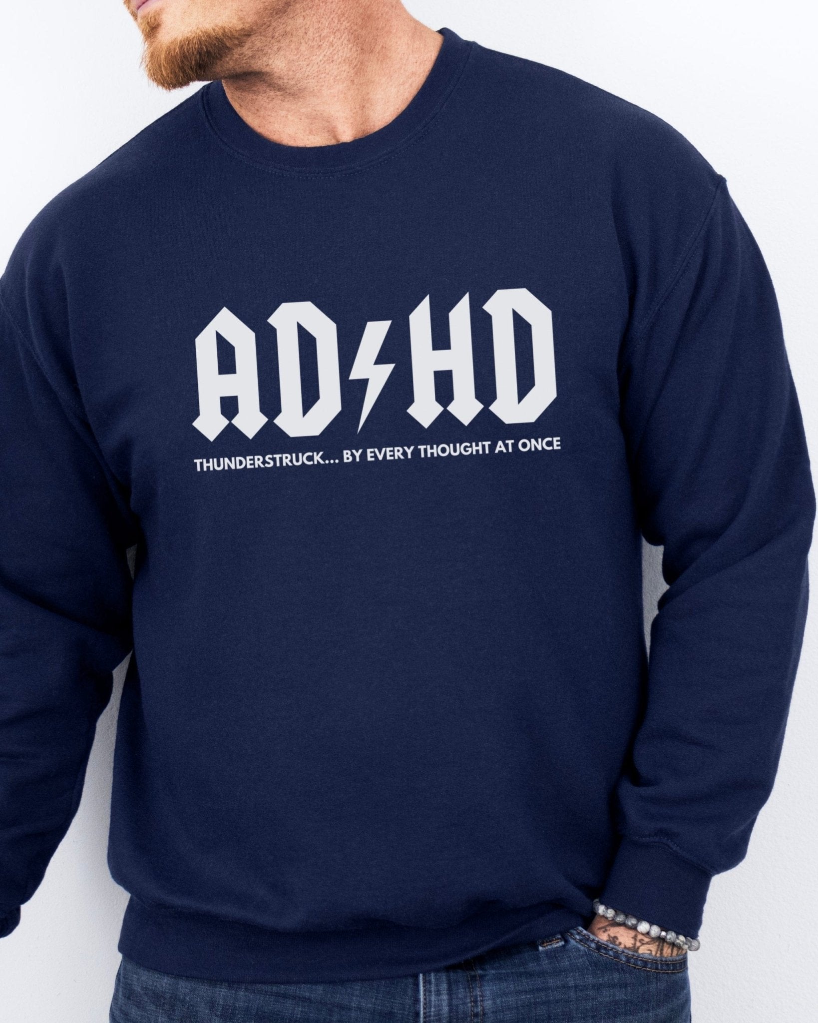 Autism Sweatshirt - AD/HD Thunderstruck Sweatshirt - Daily Bloom