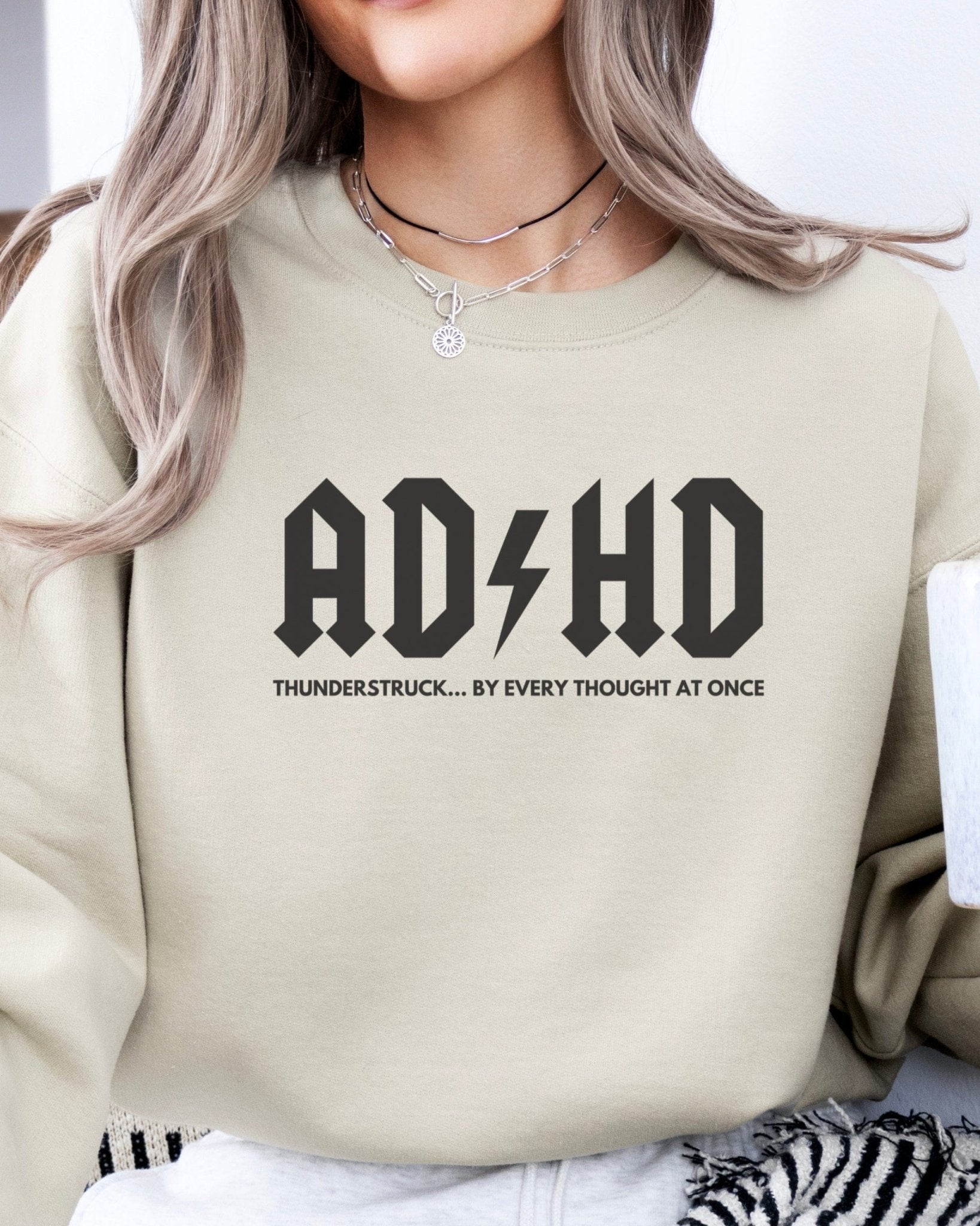 Autism Sweatshirt - AD/HD Thunderstruck Sweatshirt - Daily Bloom