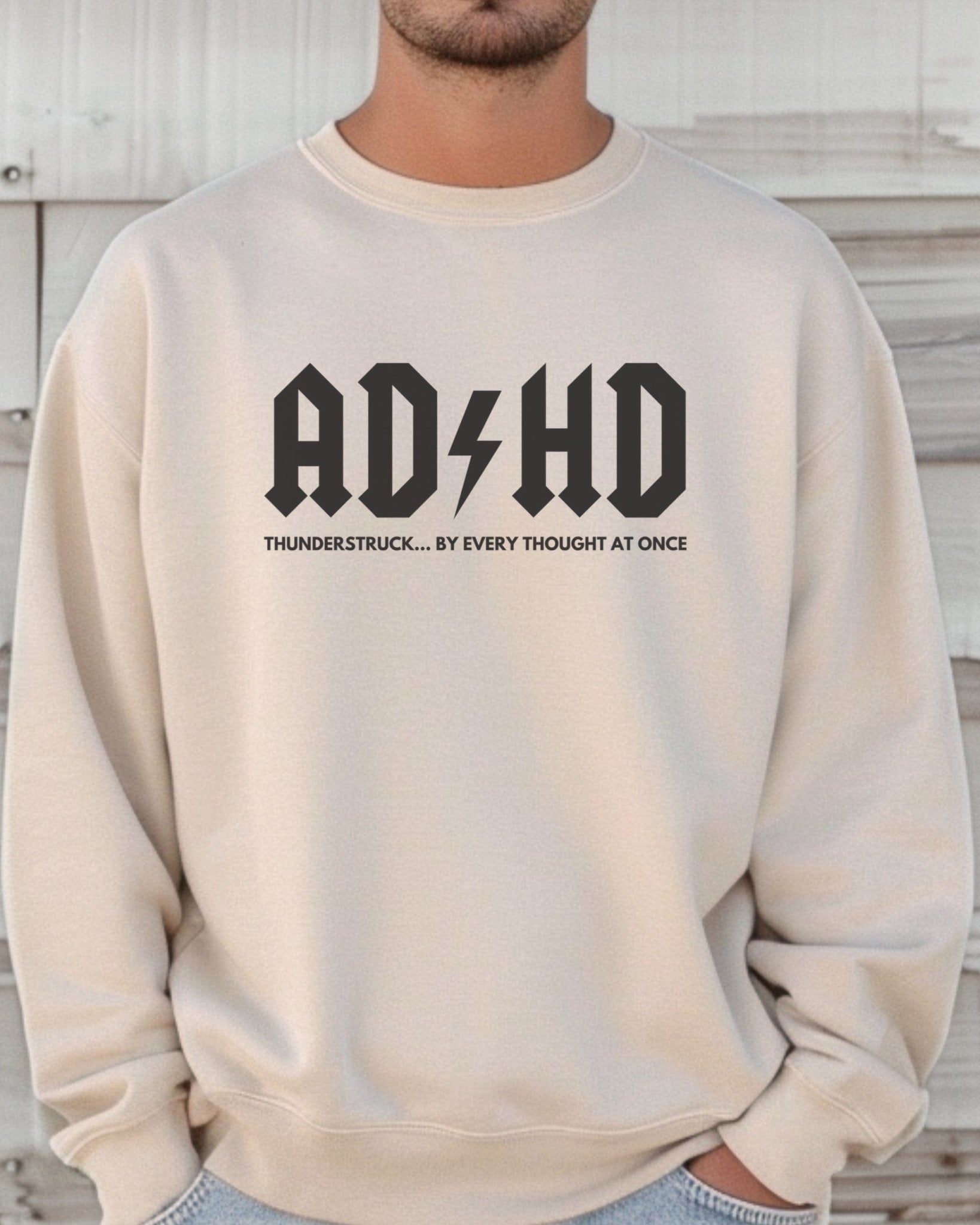 Autism Sweatshirt - AD/HD Thunderstruck Sweatshirt - Daily Bloom