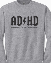 Autism Sweatshirt By Daily Bloom AD/HD Thunderstruck Sweatshirt