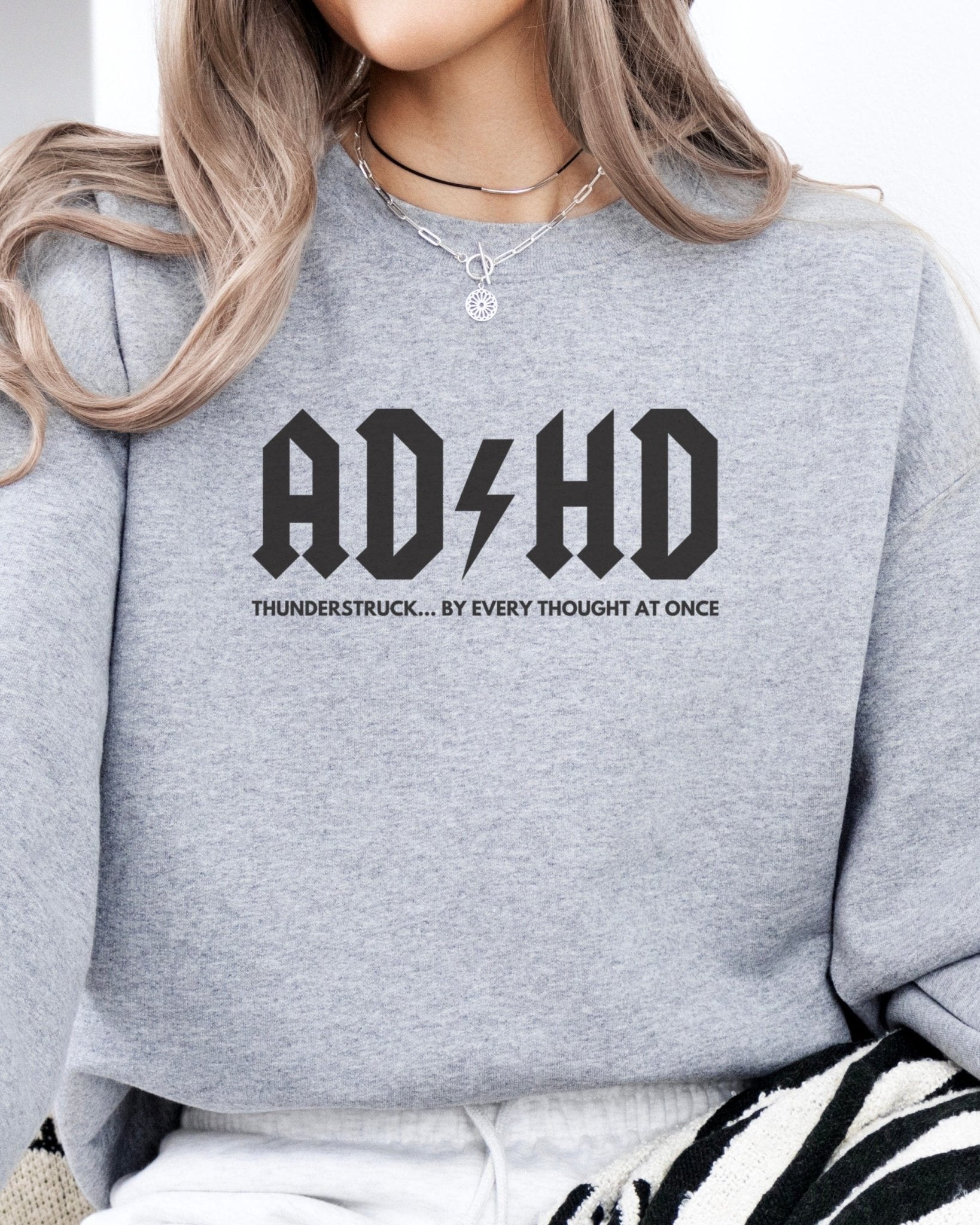 Autism Sweatshirt - AD/HD Thunderstruck Sweatshirt - Daily Bloom