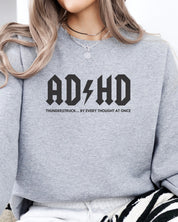 Autism Sweatshirt By Daily Bloom AD/HD Thunderstruck Sweatshirt