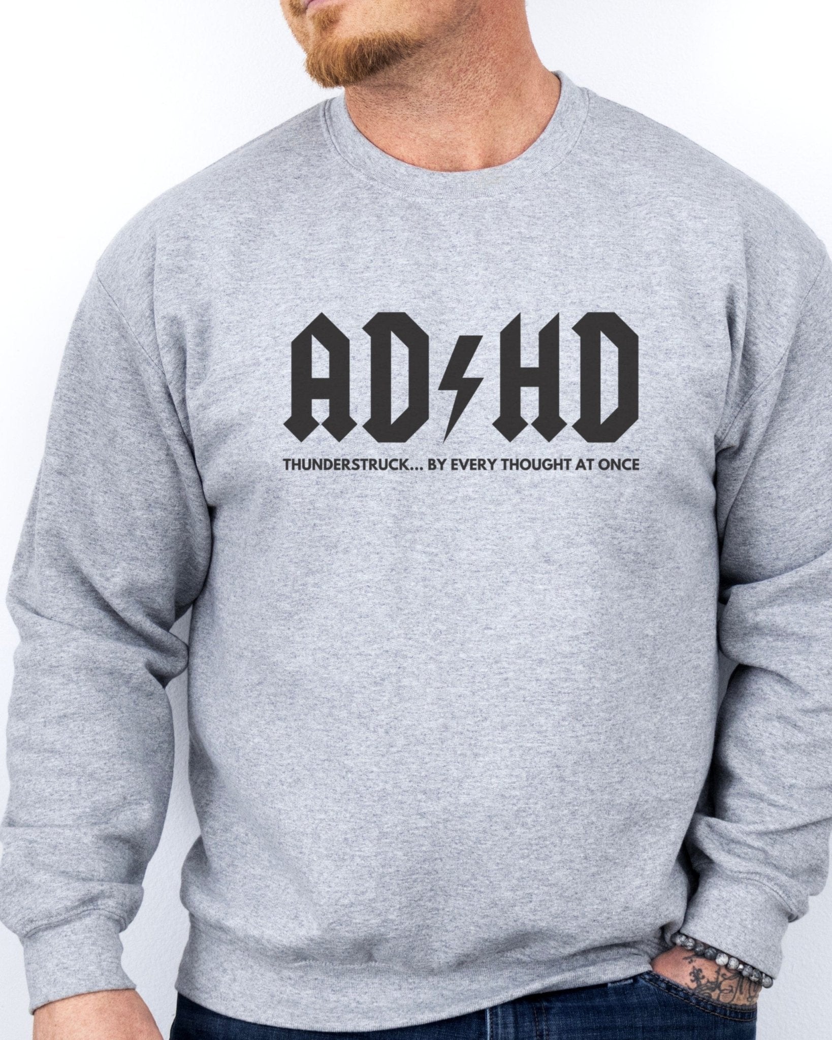 Autism Sweatshirt - AD/HD Thunderstruck Sweatshirt - Daily Bloom