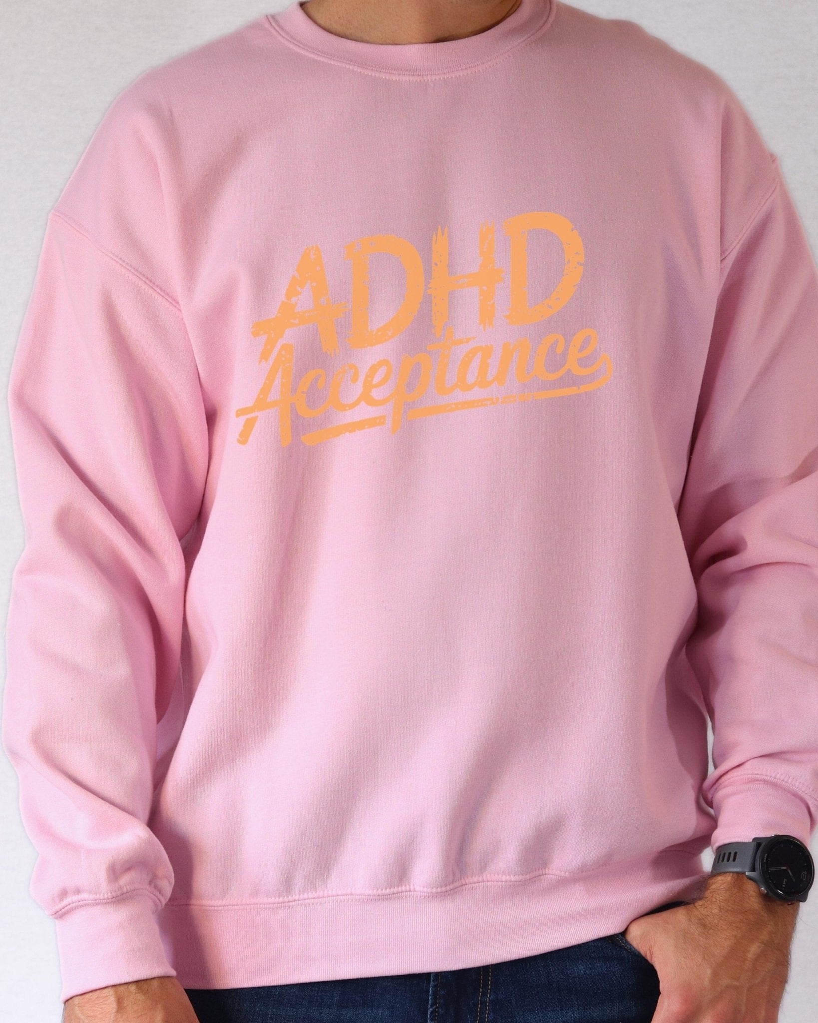 Autism Sweatshirt - ADHD Acceptance Grunge Style Sweatshirt - Daily Bloom