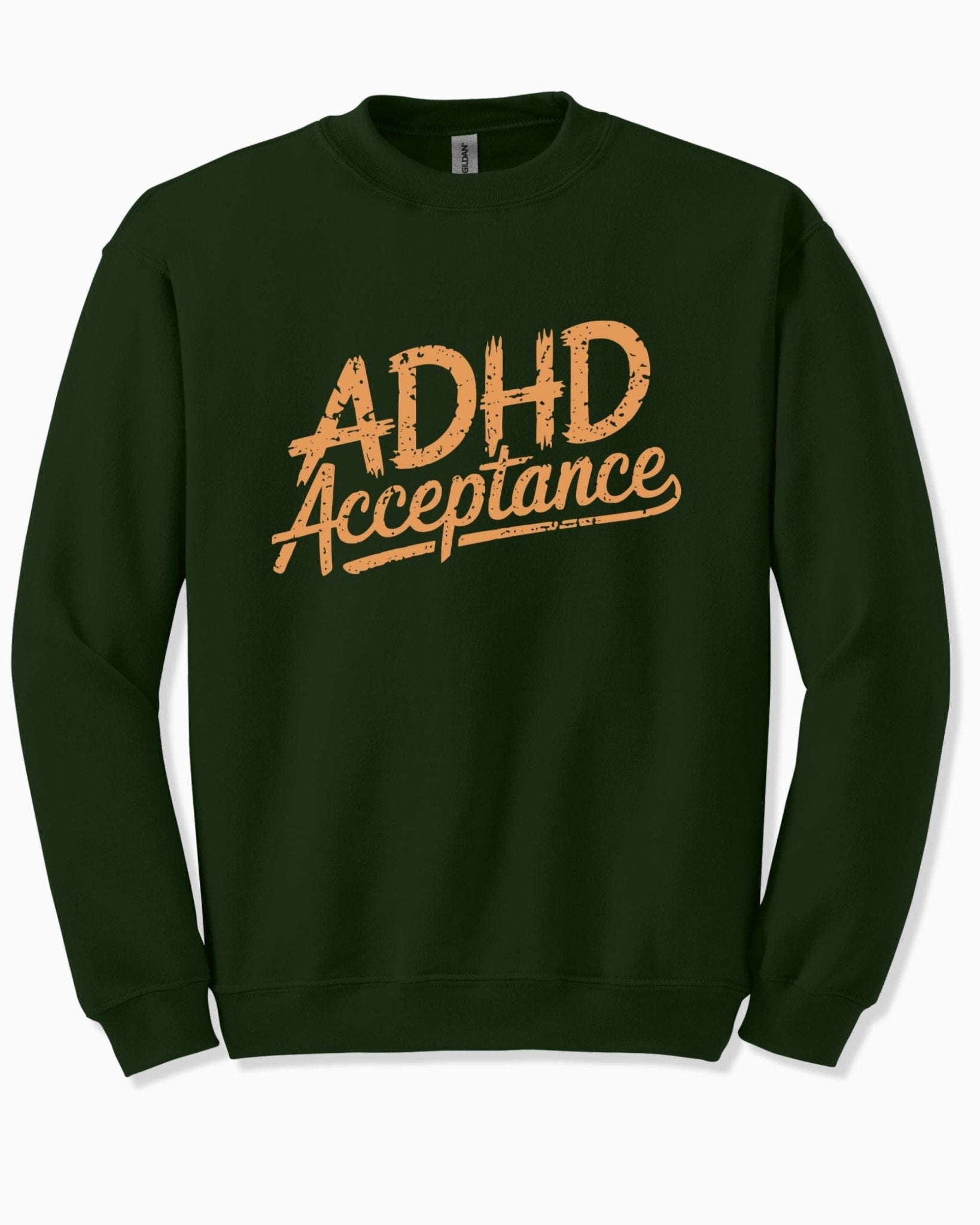 Autism Sweatshirt - ADHD Acceptance Grunge Style Sweatshirt - Daily Bloom
