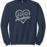 Autism Sweatshirt - ADHD Acceptance Love Heart Sketch Sweatshirt - Daily Bloom