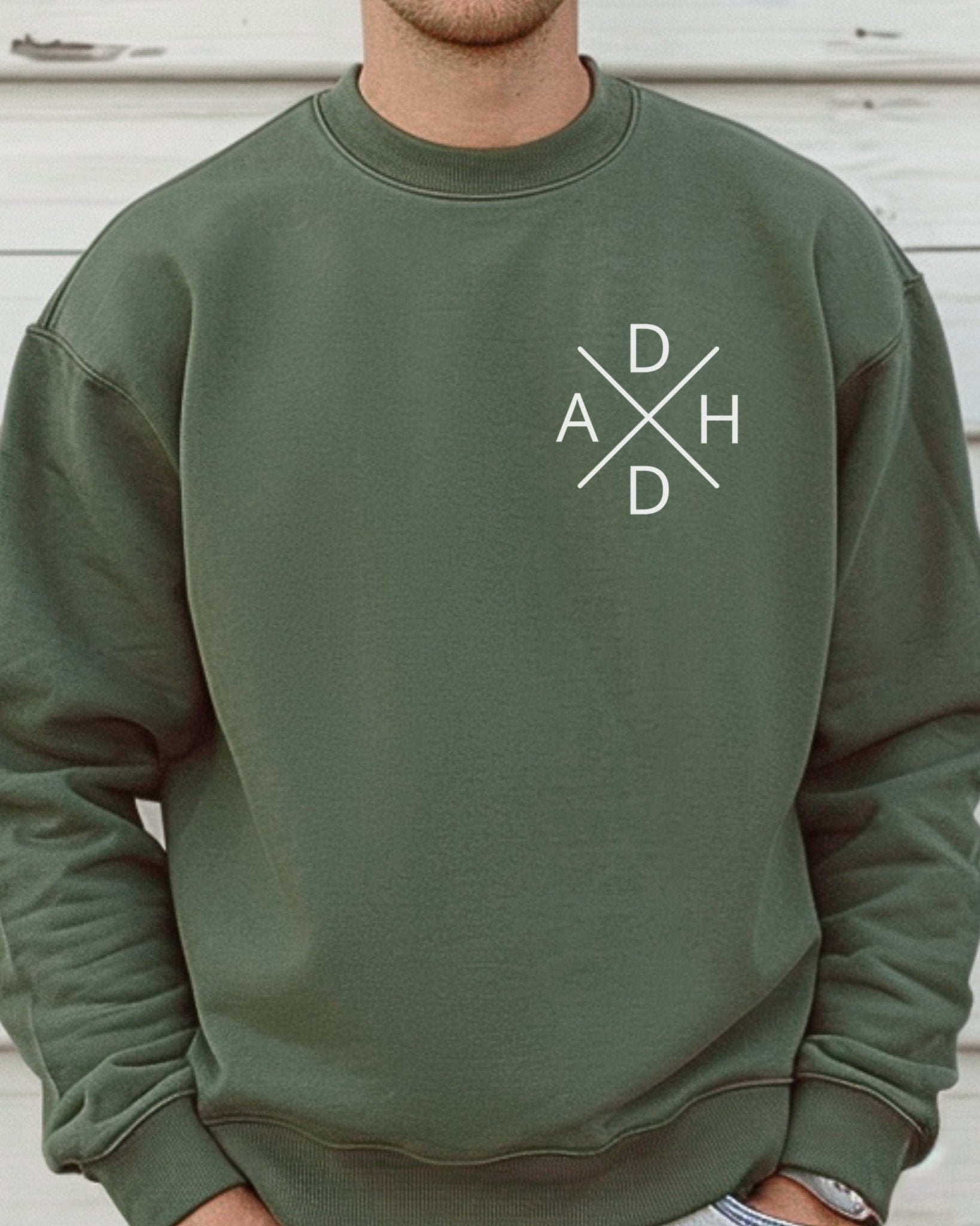 Autism Sweatshirt - ADHD Cross Sweatshirt - Daily Bloom