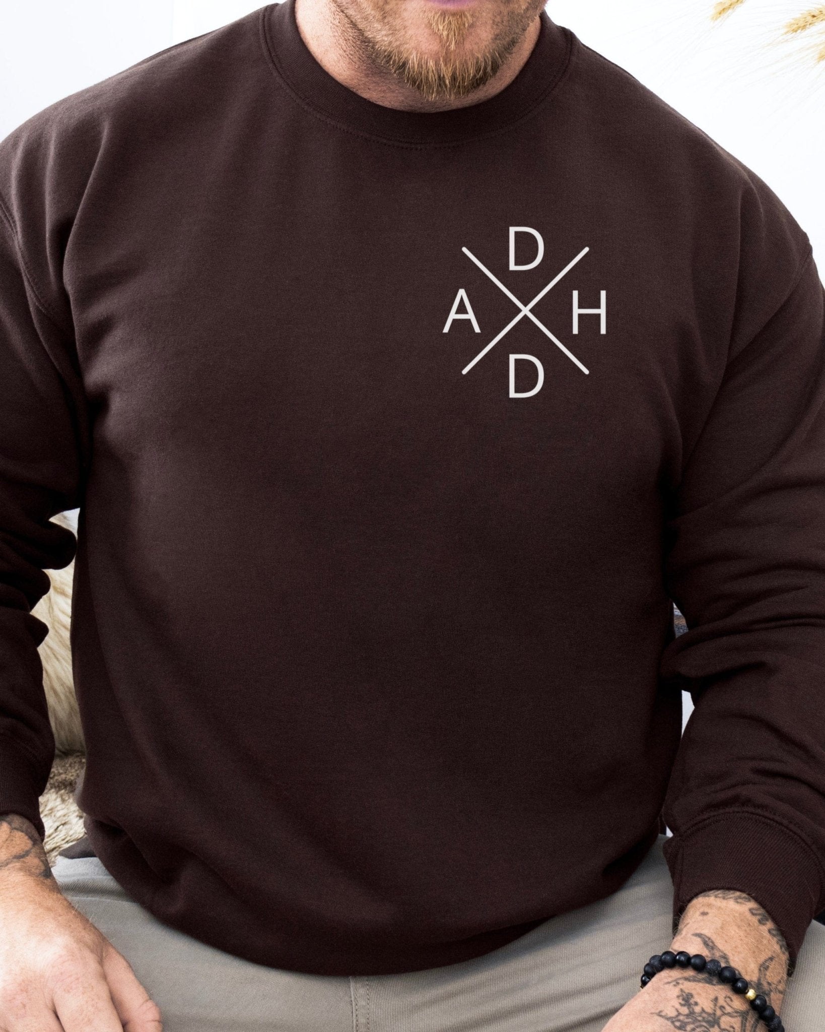 Autism Sweatshirt - ADHD Cross Sweatshirt - Daily Bloom
