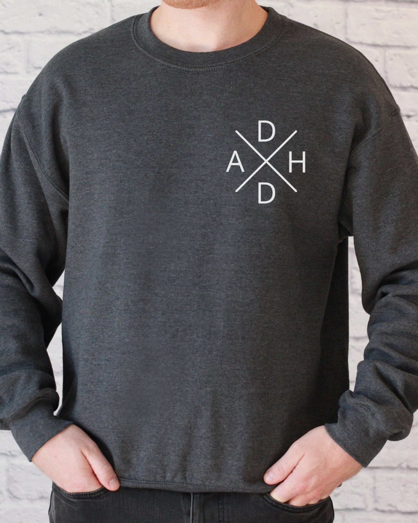 Autism Sweatshirt - ADHD Cross Sweatshirt - Daily Bloom
