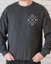 Autism Sweatshirt By Daily Bloom ADHD Cross Sweatshirt