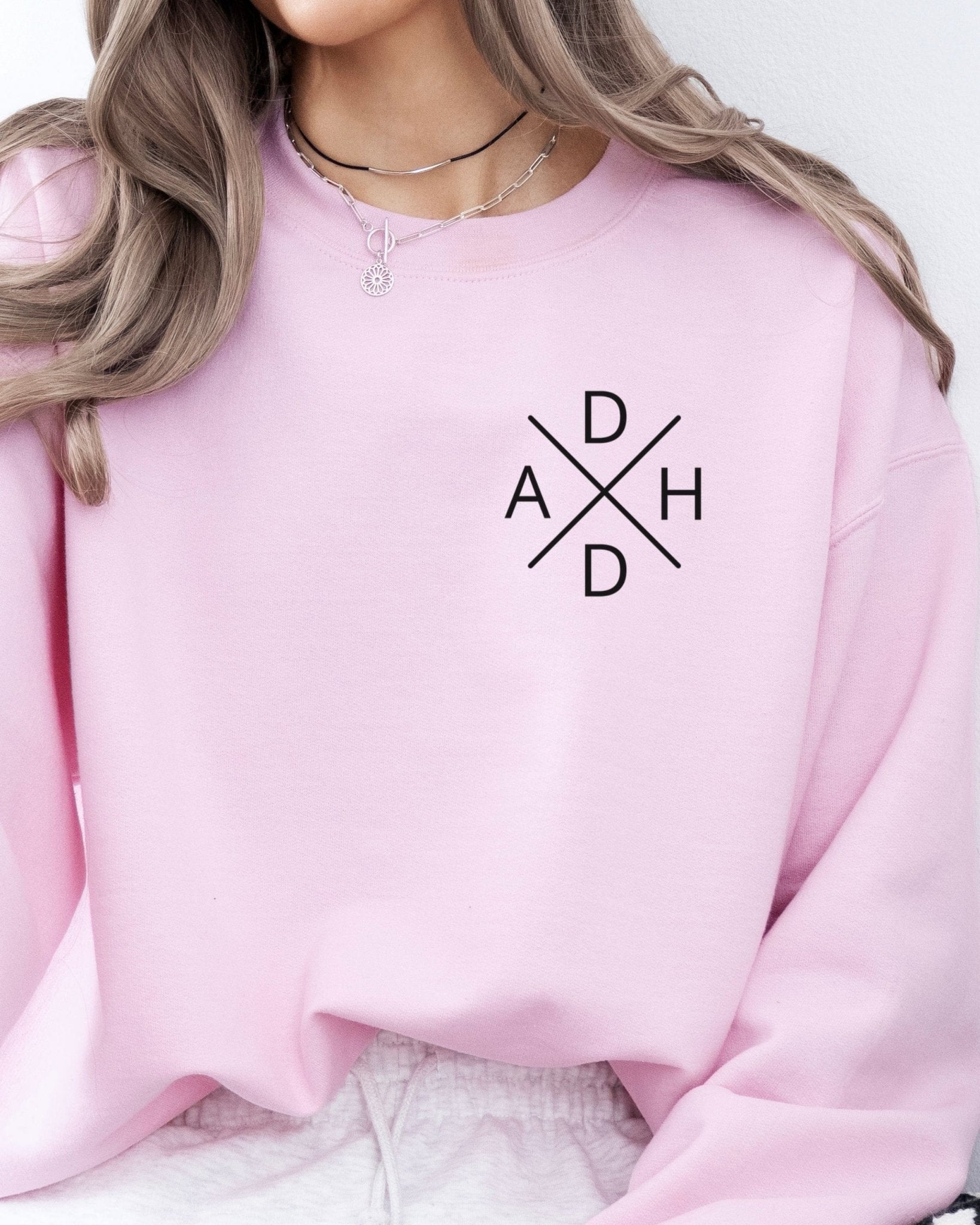 Autism Sweatshirt - ADHD Cross Sweatshirt - Daily Bloom