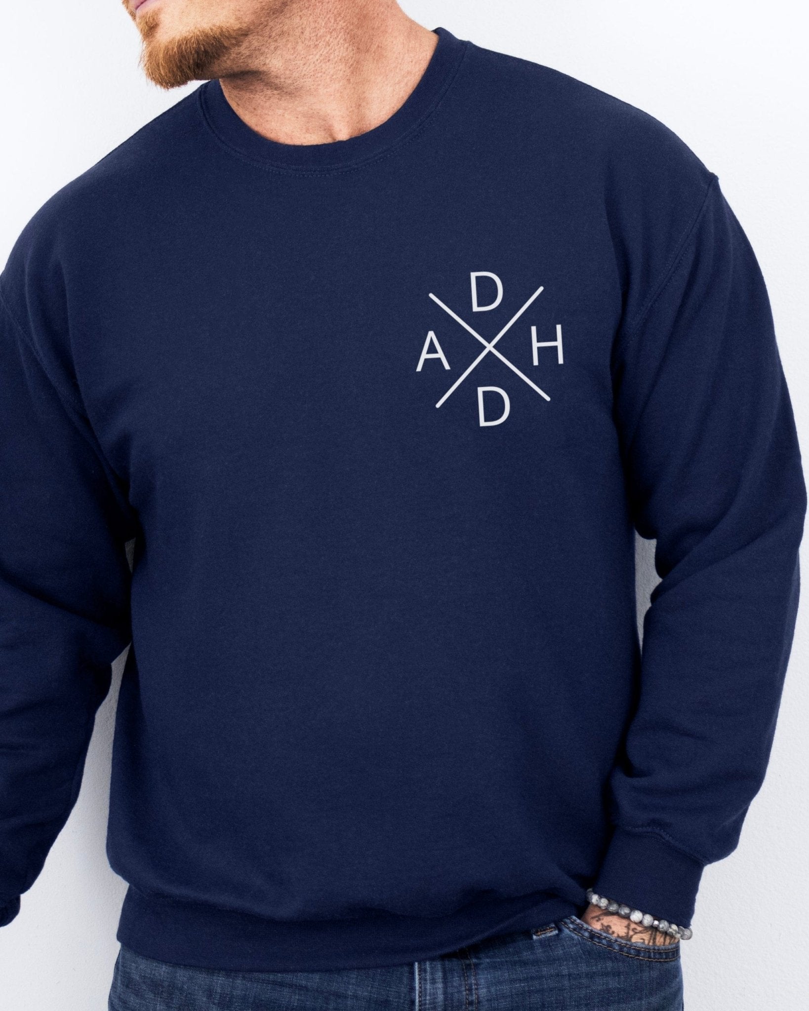 Autism Sweatshirt - ADHD Cross Sweatshirt - Daily Bloom