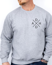 Autism Sweatshirt By Daily Bloom ADHD Cross Sweatshirt