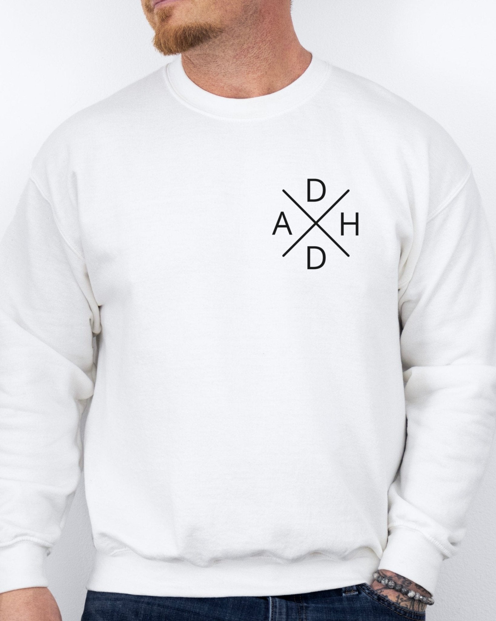 Autism Sweatshirt - ADHD Cross Sweatshirt - Daily Bloom