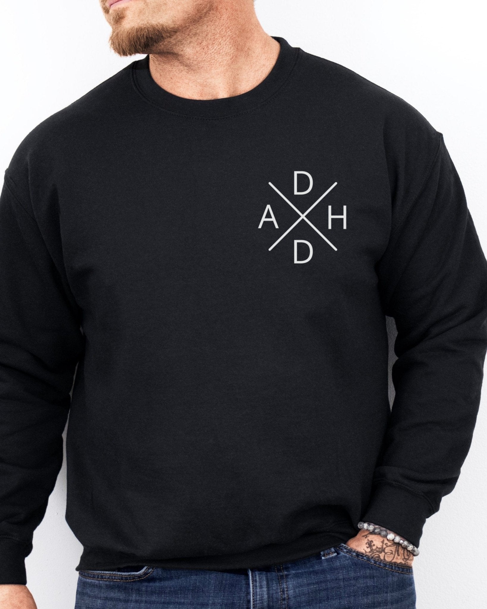 Autism Sweatshirt - ADHD Cross Sweatshirt - Daily Bloom