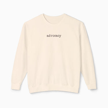 Autism Sweatshirt - Advocacy Statement Comfort Colors Lightweight Sweatshirt - Daily Bloom