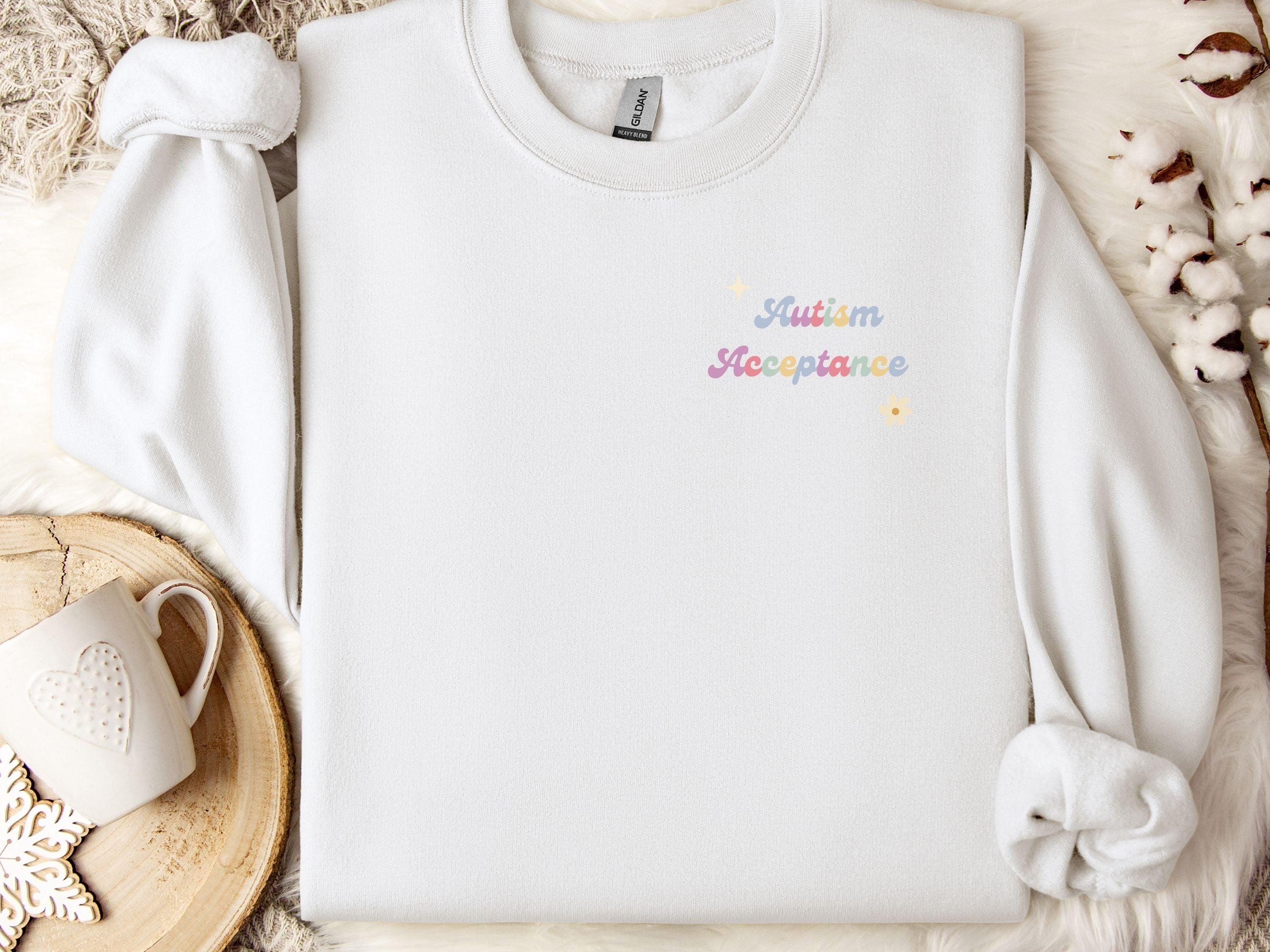 Advocate Support Empower Include Sweatshirt-Neurodiversity, ADHD & Autism Awareness & Acceptance Sweatshirt by Daily Bloom