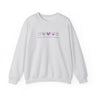 Autism Sweatshirt - Advocate Support Empower Love Hearts Sweatshirt - Daily Bloom
