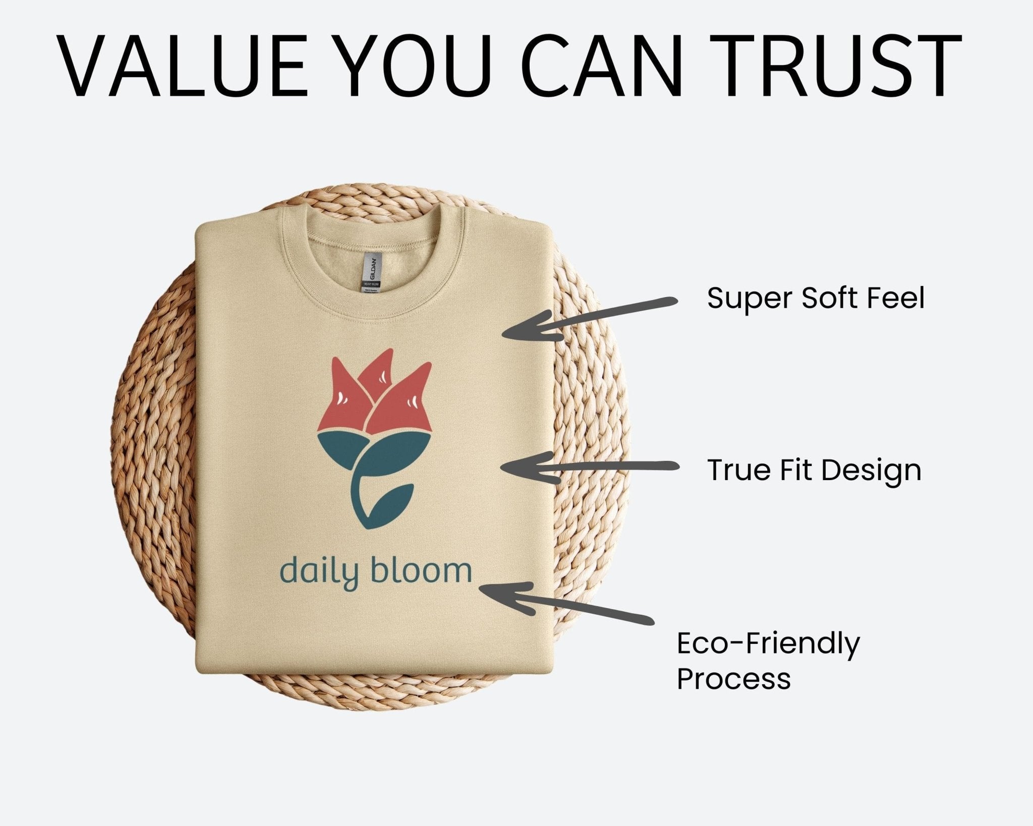 Autism Sweatshirt - Advocate Support Empower Sweatshirt - Daily Bloom