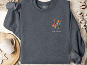 Advocate Support Empower Sweatshirt-Neurodiversity, ADHD & Autism Awareness & Acceptance Sweatshirt by Daily Bloom