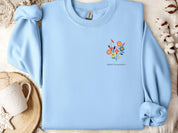 Advocate Support Empower Sweatshirt-Neurodiversity, ADHD & Autism Awareness & Acceptance Sweatshirt by Daily Bloom