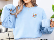 Advocate Support Empower Sweatshirt-Neurodiversity, ADHD & Autism Awareness & Acceptance Sweatshirt by Daily Bloom