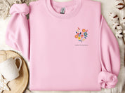 Advocate Support Empower Sweatshirt-Neurodiversity, ADHD & Autism Awareness & Acceptance Sweatshirt by Daily Bloom