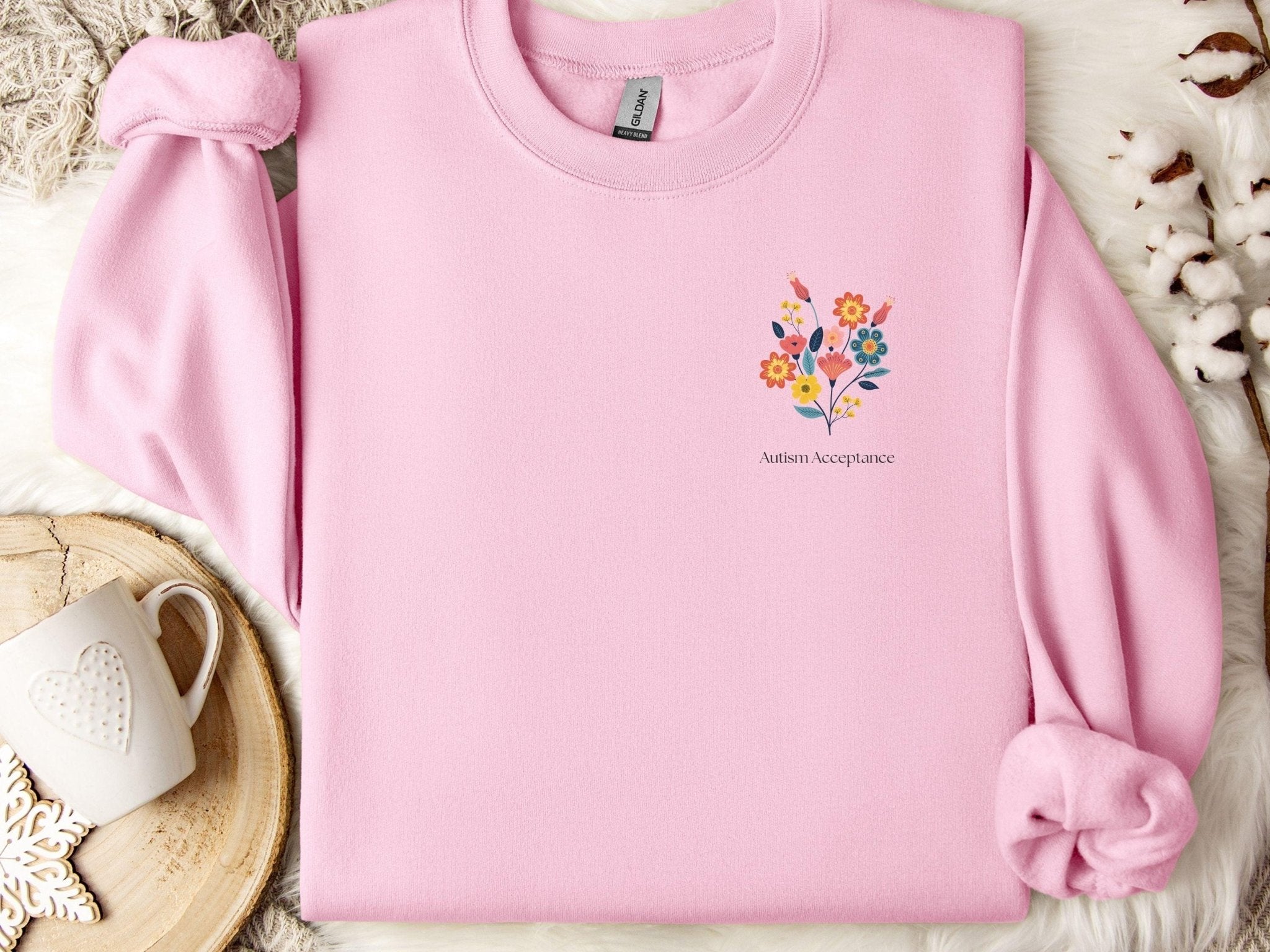 Autism Sweatshirt - Advocate Support Empower Sweatshirt - Daily Bloom