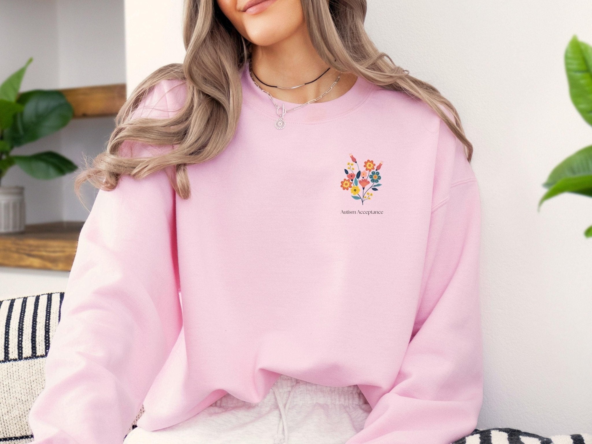 Autism Sweatshirt - Advocate Support Empower Sweatshirt - Daily Bloom