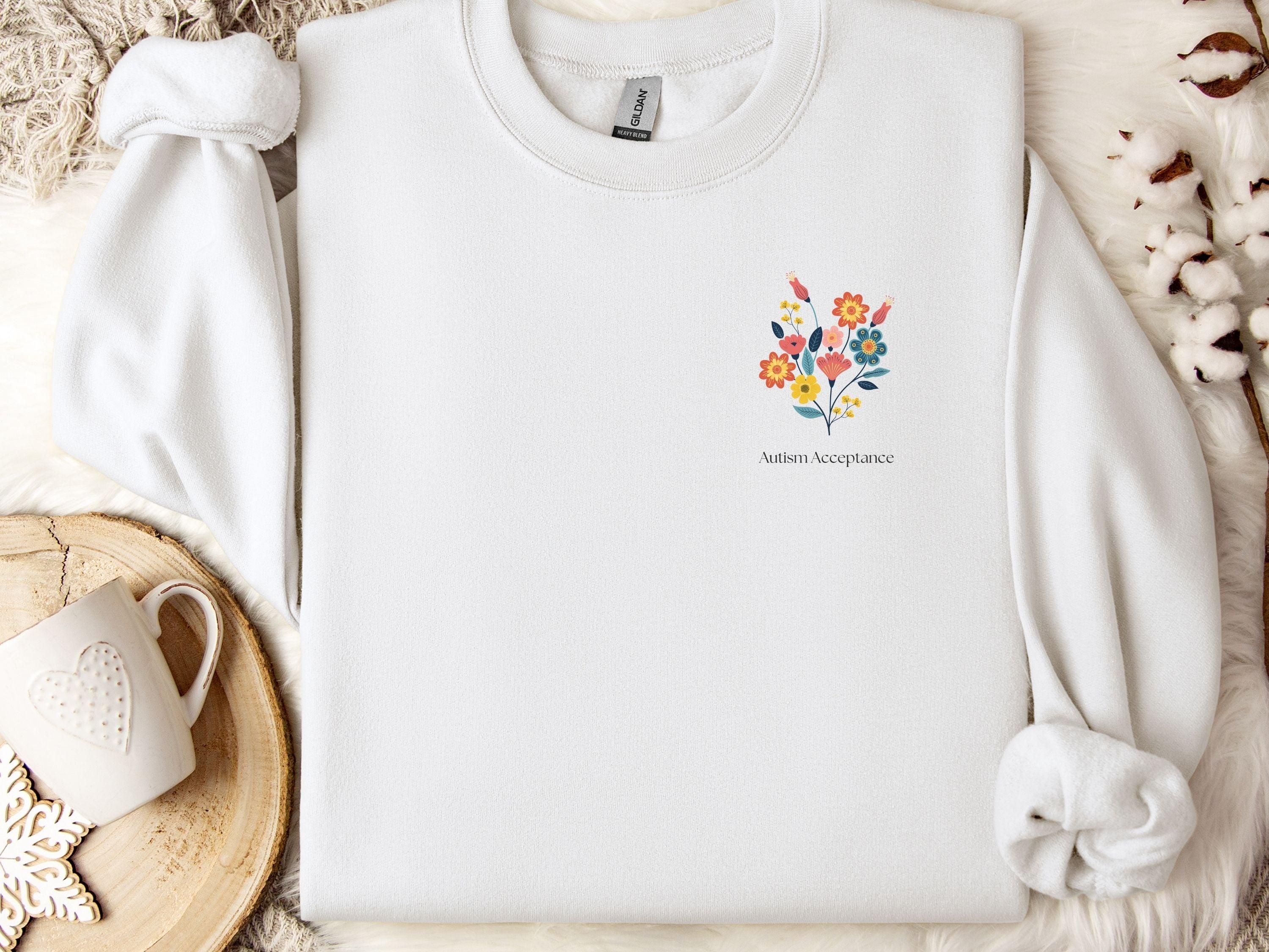 Advocate Support Empower Sweatshirt-Neurodiversity, ADHD & Autism Awareness & Acceptance Sweatshirt by Daily Bloom