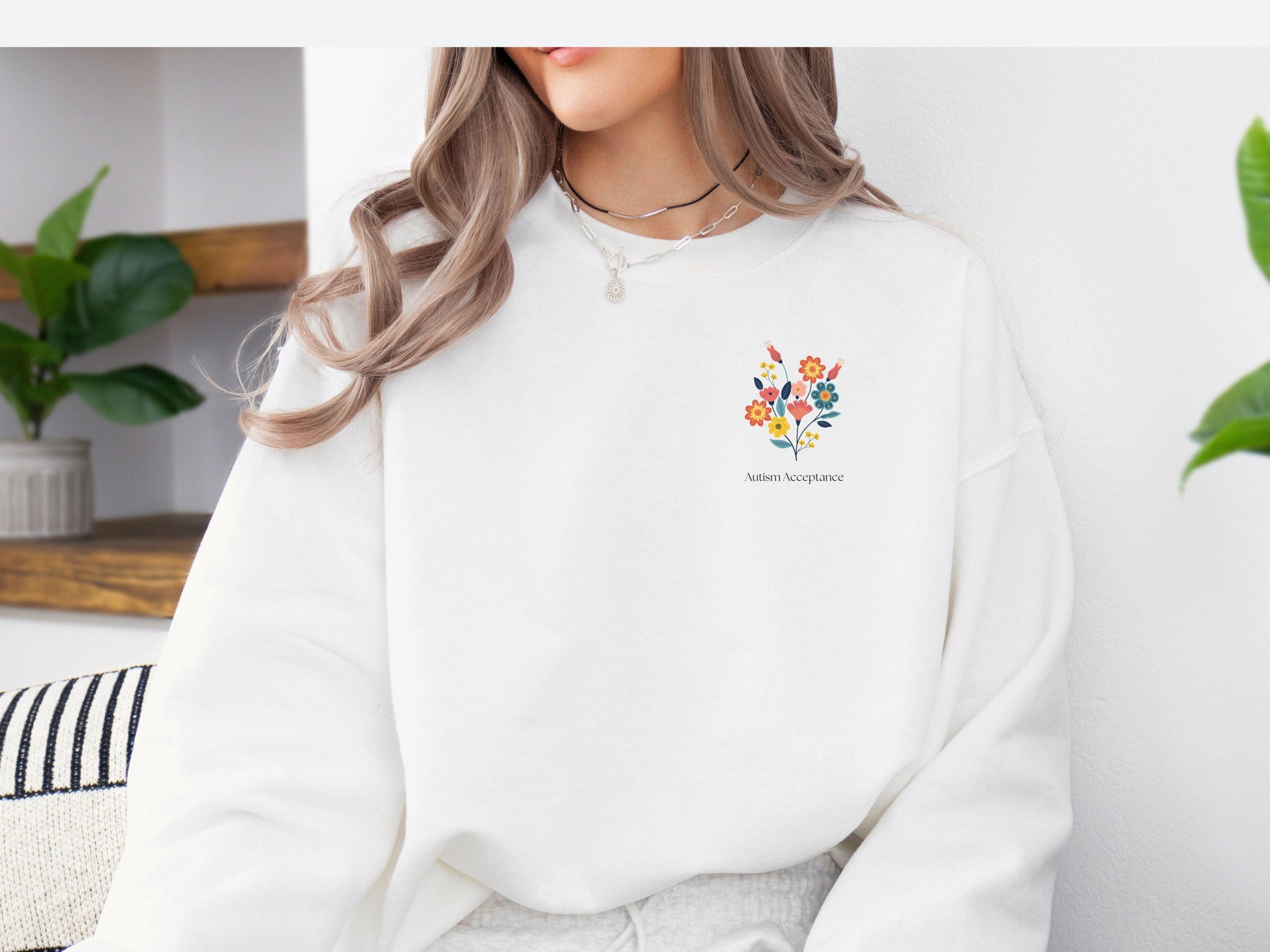 Advocate Support Empower Sweatshirt-Neurodiversity, ADHD & Autism Awareness & Acceptance Sweatshirt by Daily Bloom