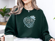 Advocate With Love Sweatshirt-Neurodiversity, ADHD & Autism Awareness & Acceptance Sweatshirt by Daily Bloom