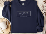 Aunt Box Sweatshirt-Navy-Neurodiversity, ADHD & Autism Awareness & Acceptance Sweatshirt by Daily Bloom