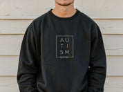 Autism Acceptance Box Sweatshirt-Neurodiversity, ADHD & Autism Awareness & Acceptance Sweatshirt by Daily Bloom