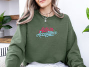 Autism Acceptance Script Sweatshirt-Neurodiversity, ADHD & Autism Awareness & Acceptance Sweatshirt by Daily Bloom