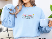 Autism Acceptance Sister Sweatshirt-Neurodiversity, ADHD & Autism Awareness & Acceptance Sweatshirt by Daily Bloom