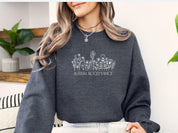 Autism Acceptance Wildflowers Sweatshirt-Neurodiversity, ADHD & Autism Awareness & Acceptance Sweatshirt by Daily Bloom
