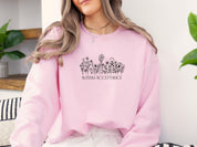 Autism Acceptance Wildflowers Sweatshirt-Neurodiversity, ADHD & Autism Awareness & Acceptance Sweatshirt by Daily Bloom