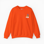 Autism Sweatshirt By Daily Bloom Autism Awareness 2025 - Brainbow Sweatshirt Orange / S