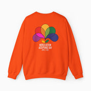 Autism Sweatshirt By Daily Bloom Autism Awareness 2025 - Spectrum in Bloom Sweatshirt