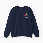 Autism Sweatshirt By Daily Bloom Autism Awareness 2025 - Spectrum in Bloom Sweatshirt Navy / S