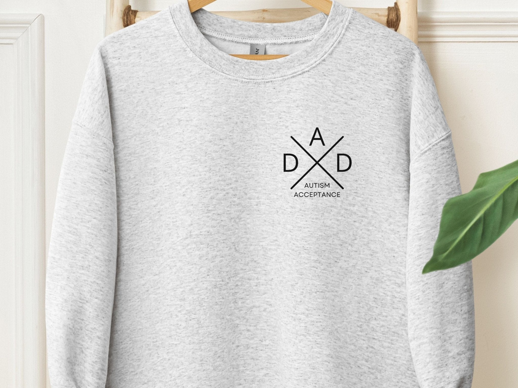 Autism Sweatshirt - Autism Dad Cross Sweatshirt - Daily Bloom