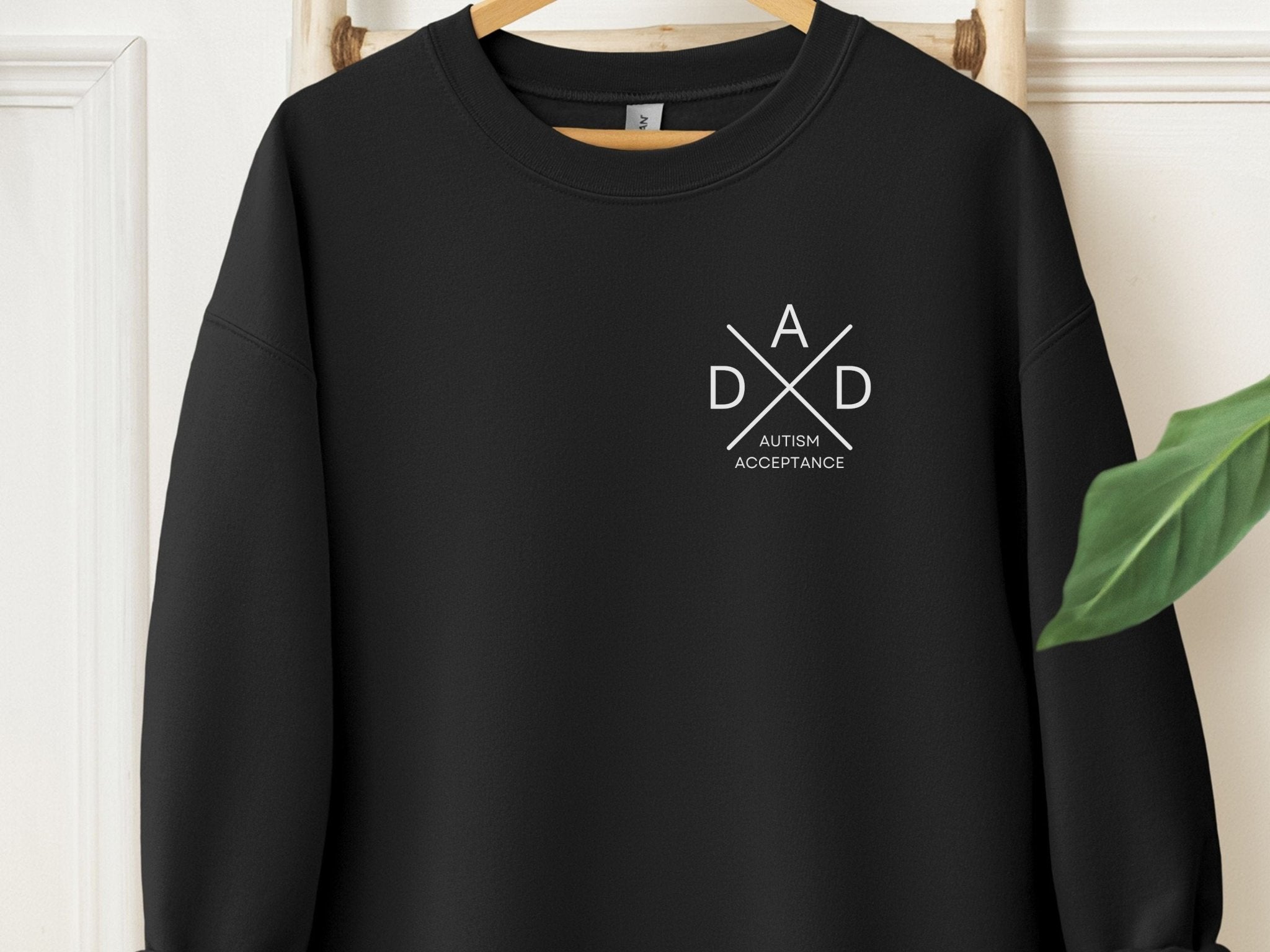 Autism Sweatshirt - Autism Dad Cross Sweatshirt - Daily Bloom